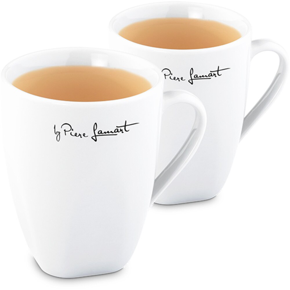 Set 2 cani Lamart Dine, portelan, 350 ml